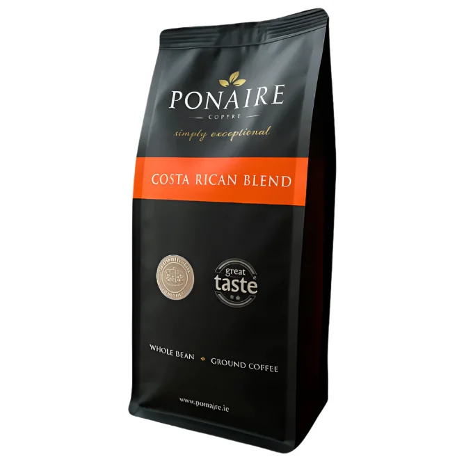 Ponaire Coffee Costa Rica Blend Ground Bean 250g