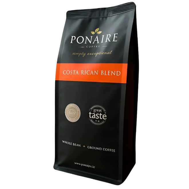 Ponaire Coffee Costa Rica Blend Whole Bean 250g