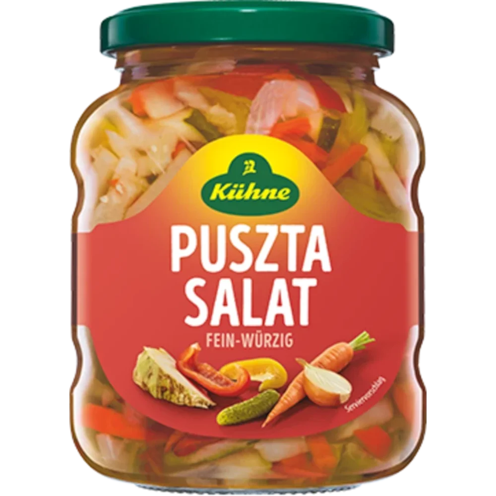 Kühne Puszta Salat Fein-Würzig 370ml / 12.51fl.oz.