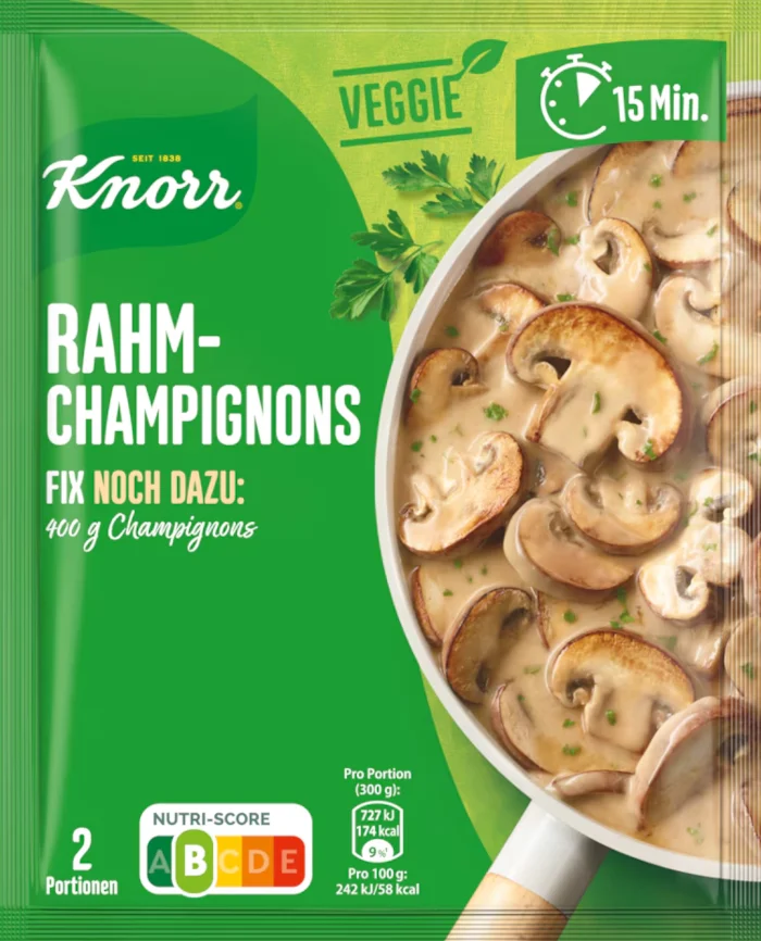 Knorr Fix für Rahm-Champignons 33g / 1.16oz