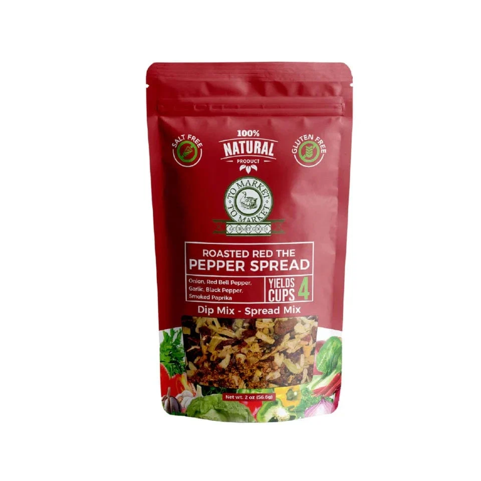 To Market - To Market Dip Mix: Roasted Red the Pepper Spread 2oz
