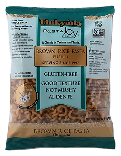 Tinkyada Brown Rice Fusilli Pasta
