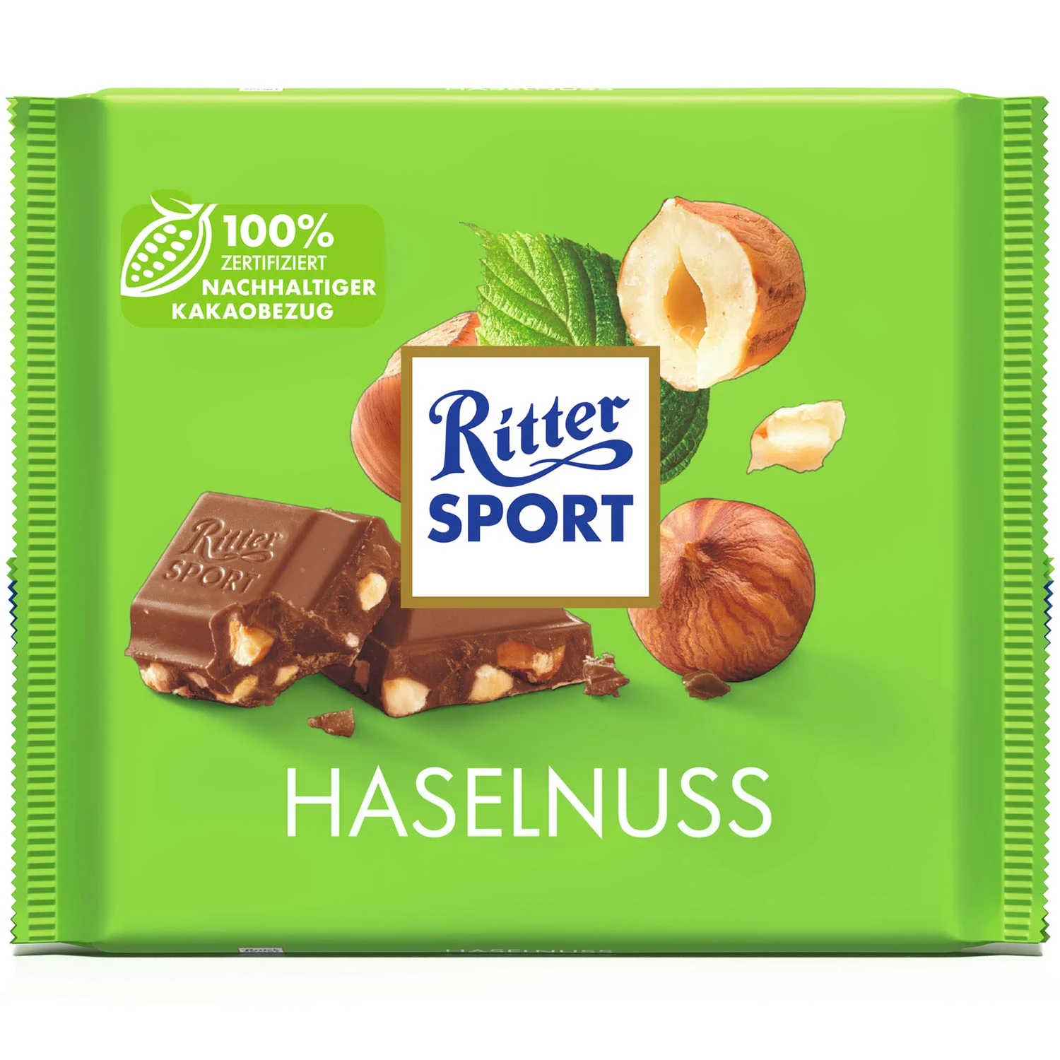 Ritter Sport Schokolade Haselnuss 100g
