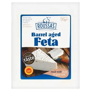 Roussas Greek Feta Barrel Aged 170g