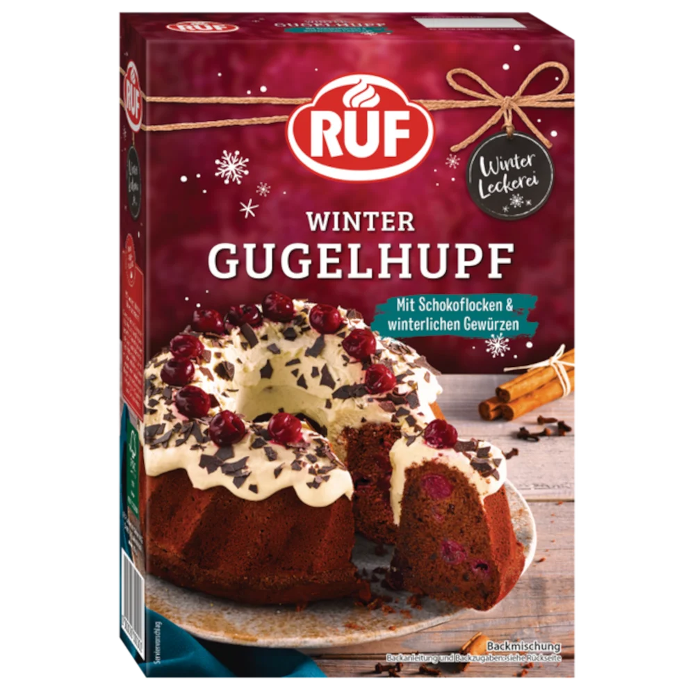 RUF Winter Gugelhupf Backmischung 452g / 15.94oz