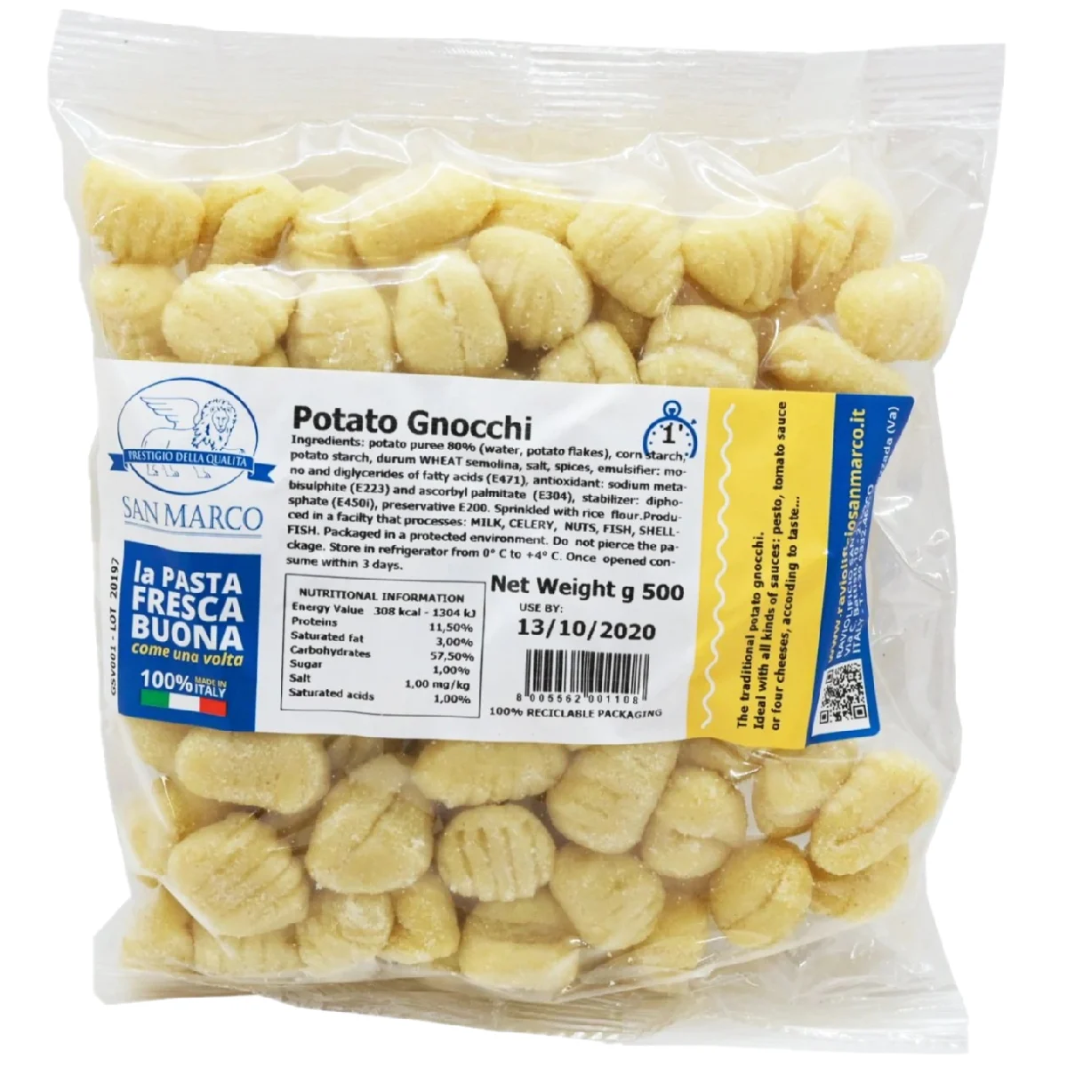 San Marco Fresh Potato Gnocchi 250g