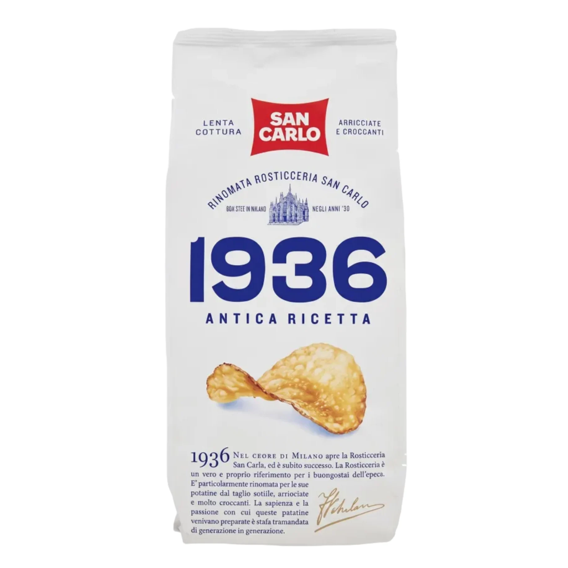 San Carlo Potato Chips Ancient Recipe 1936 150g