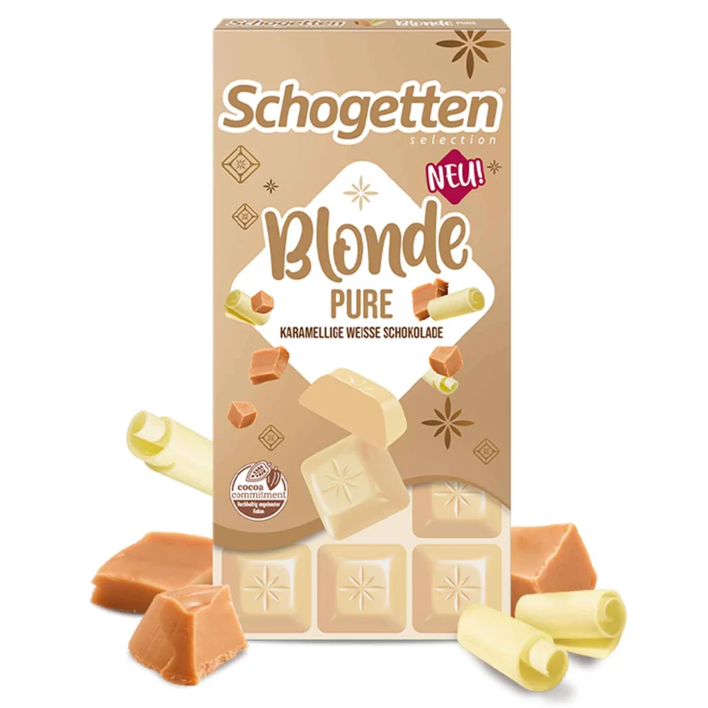 Trumpf Schogetten Blonde Pure Weiße Schokolade 100g