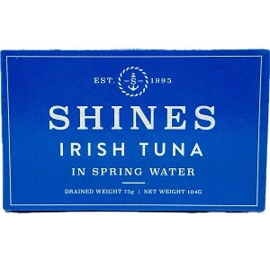 Shines Irish Tuna in Spring Water 104g