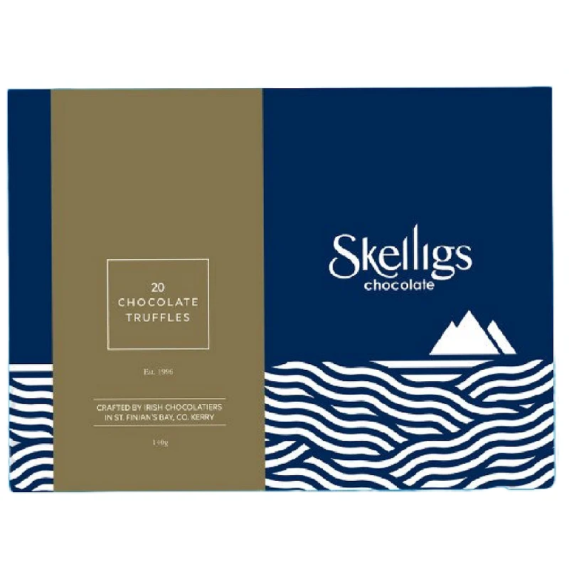 Skelligs Chocolate 20 Truffle Box 280g