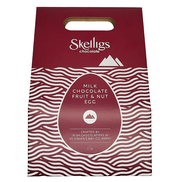 Skelligs Chocolate Milk Chocolate Fruit & Nut Easter Egg 175g