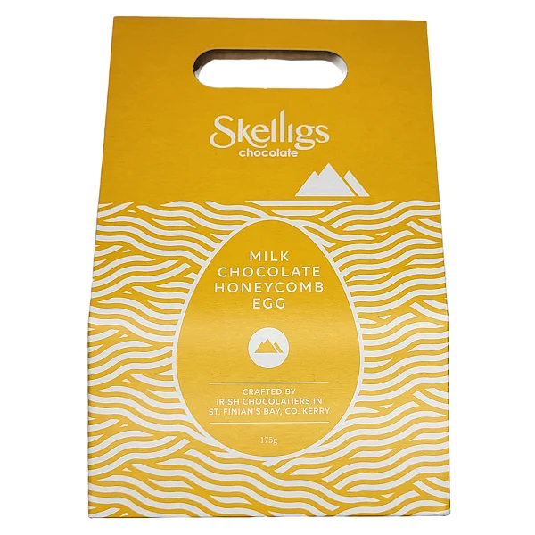 Skelligs Chocolate Milk Chocolate Honeycomb Easter Egg 175g