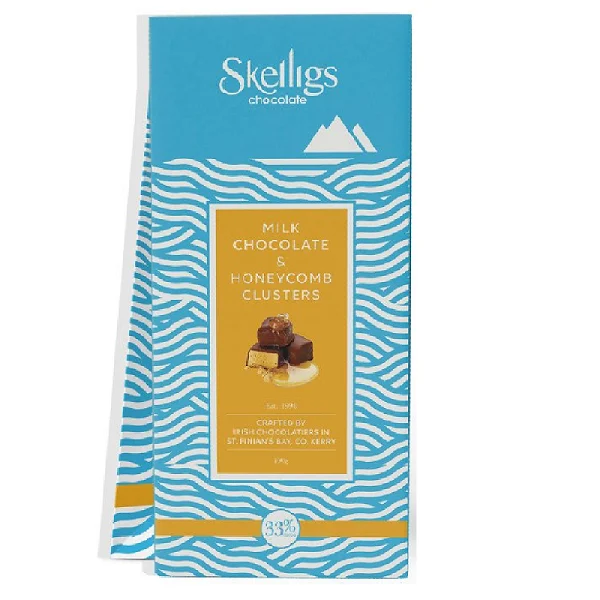 Skelligs Chocolate Milk Chocolate & Honeycomb Clusters 100g
