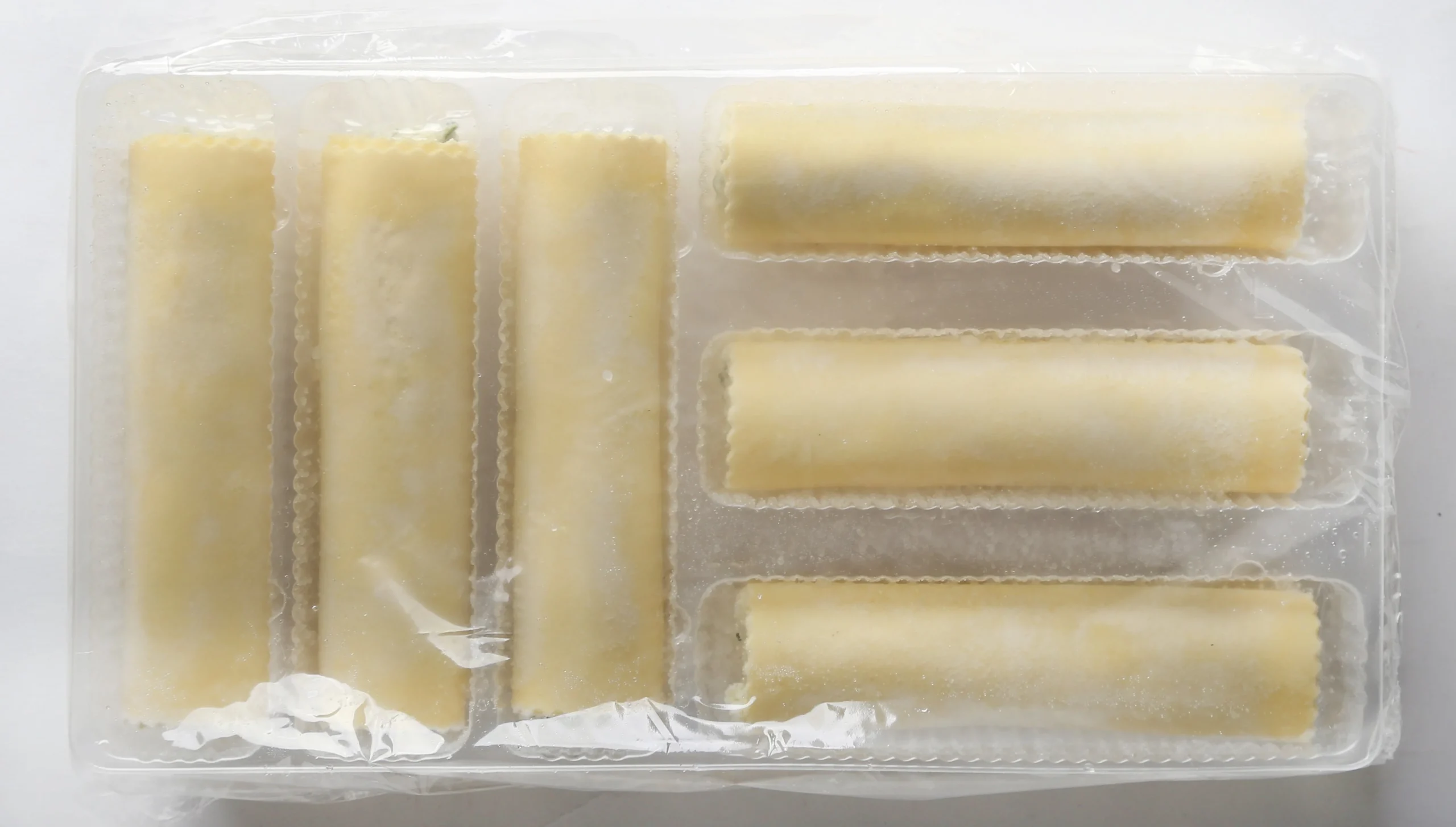 Louisa Foods Cannelloni Florentine Veal & Spinach 3 Ounce Size - 72 Per Case.