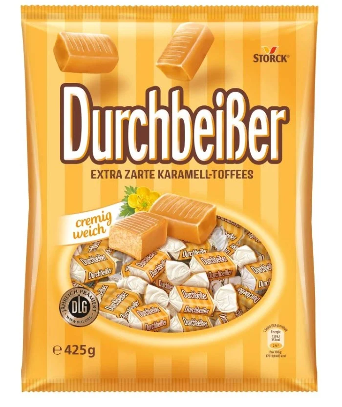 Storck Durchbeisser Karamell Bonbons 425g
