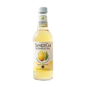 SynerChi Sparkling Kombucha Ginger & Lemongrass 750ml