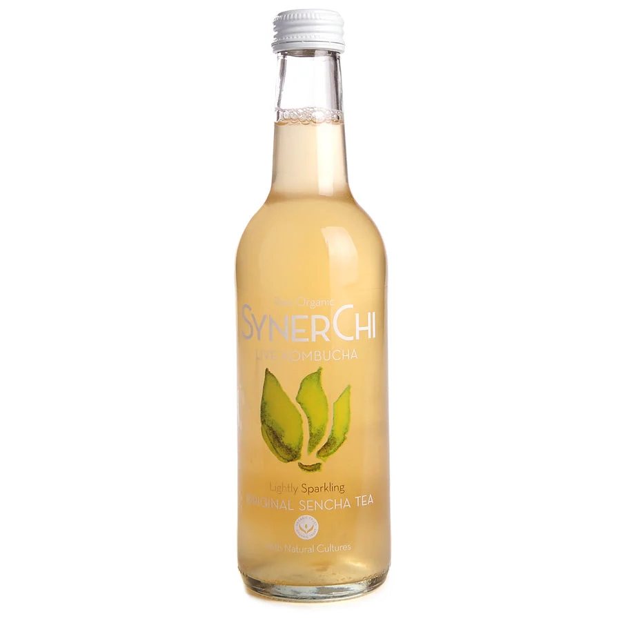 SynerChi Original Sencha Tea Kombucha 330ml