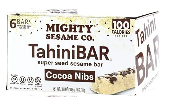 Mighty Sesame Co. Tahini Bar - Cocoa Nibs