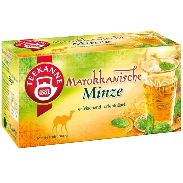 Teekanne Ländertee Marokkanische Minze 20 Teebeutel