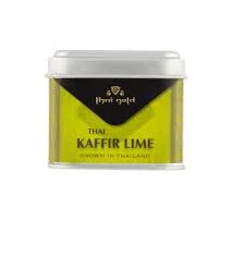 Thai Gold Kaffir Lime Leaves 4g