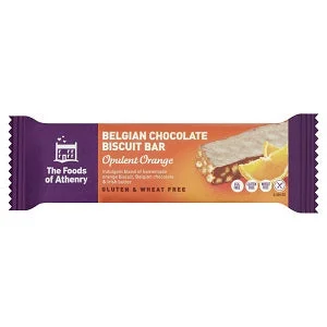 The Foods of Athenry Opulent Orange Belgian Chocolate Biscuit Bar 55g