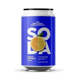 The Irish Craft Soda Company Rock Shandy 330ml