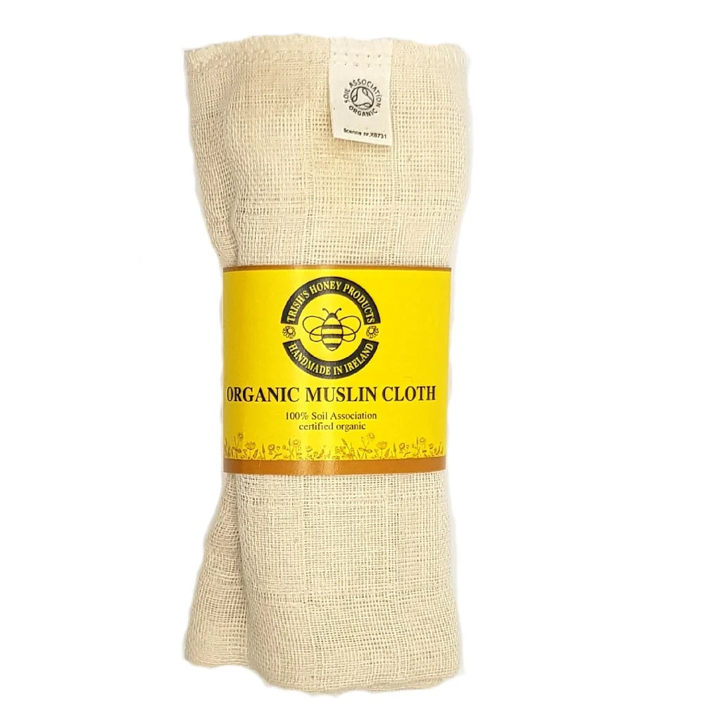 Trish's Honey Products Organic Muslin Cloth