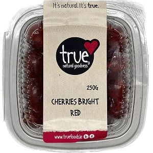 True Natural Goodness Cherries Bright Red 250g