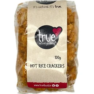 True Natural Goodness Hot Rice Crackers 100g