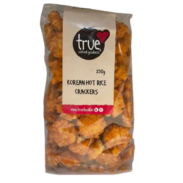 True Natural Goodness Korean Hot Rice Crackers 250g