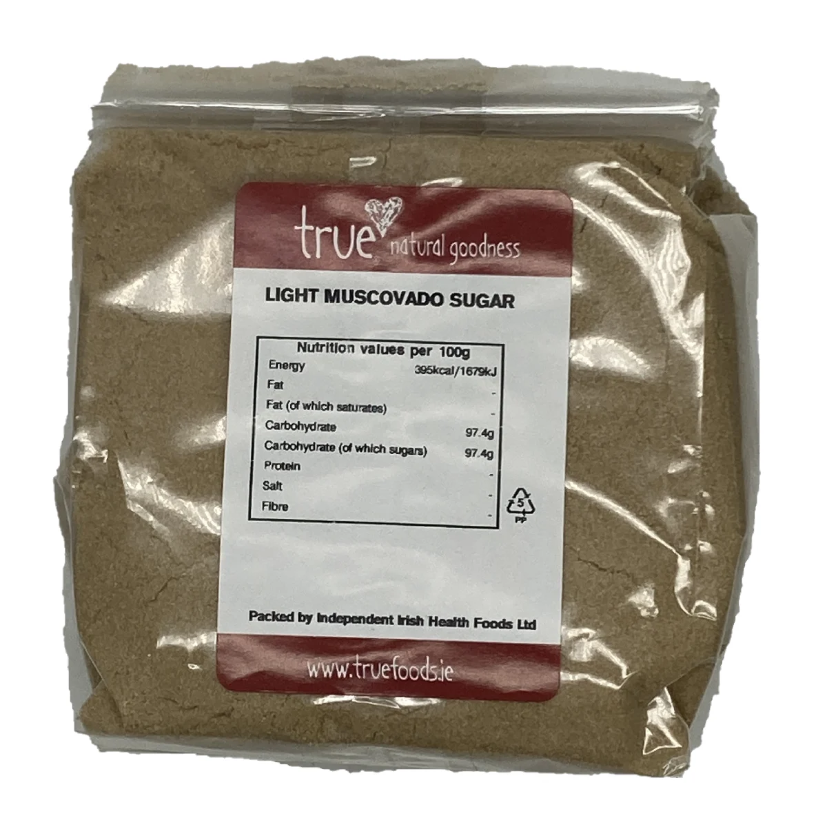 True Natural Goodness Light Muscovado Sugar 500g