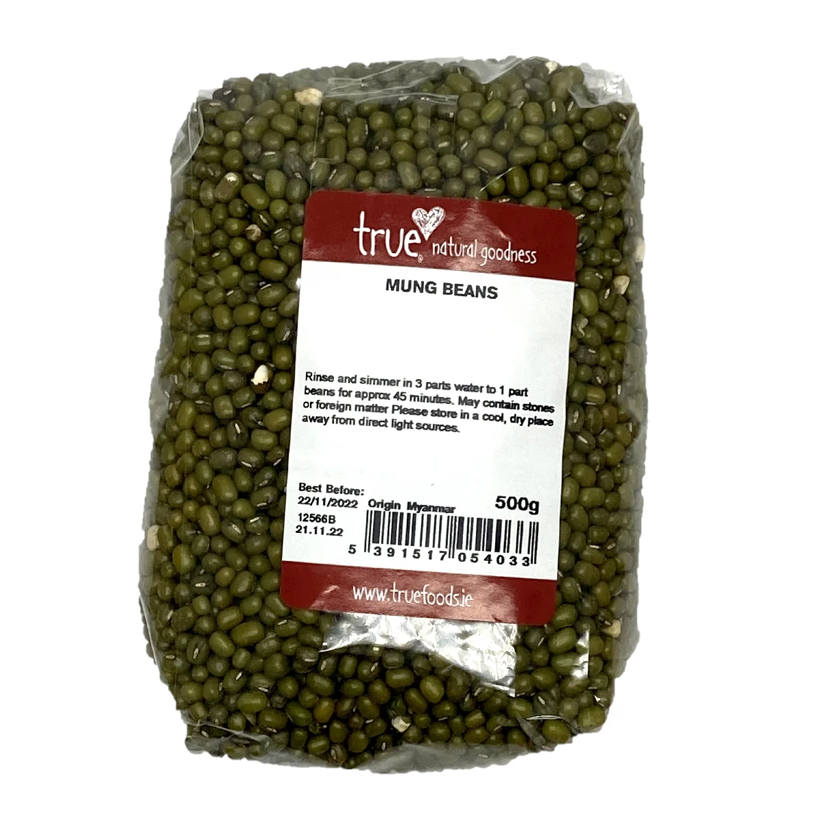 True Natural Goodness Mung Beans 500g