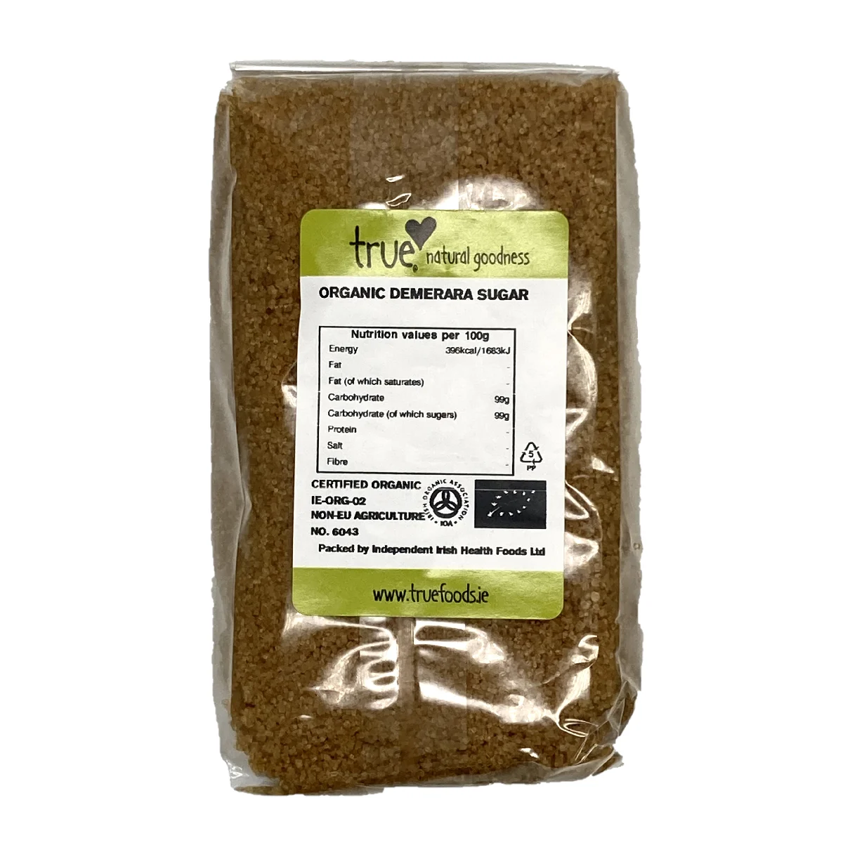 True Natural Goodness Organic Demerara Sugar 500g