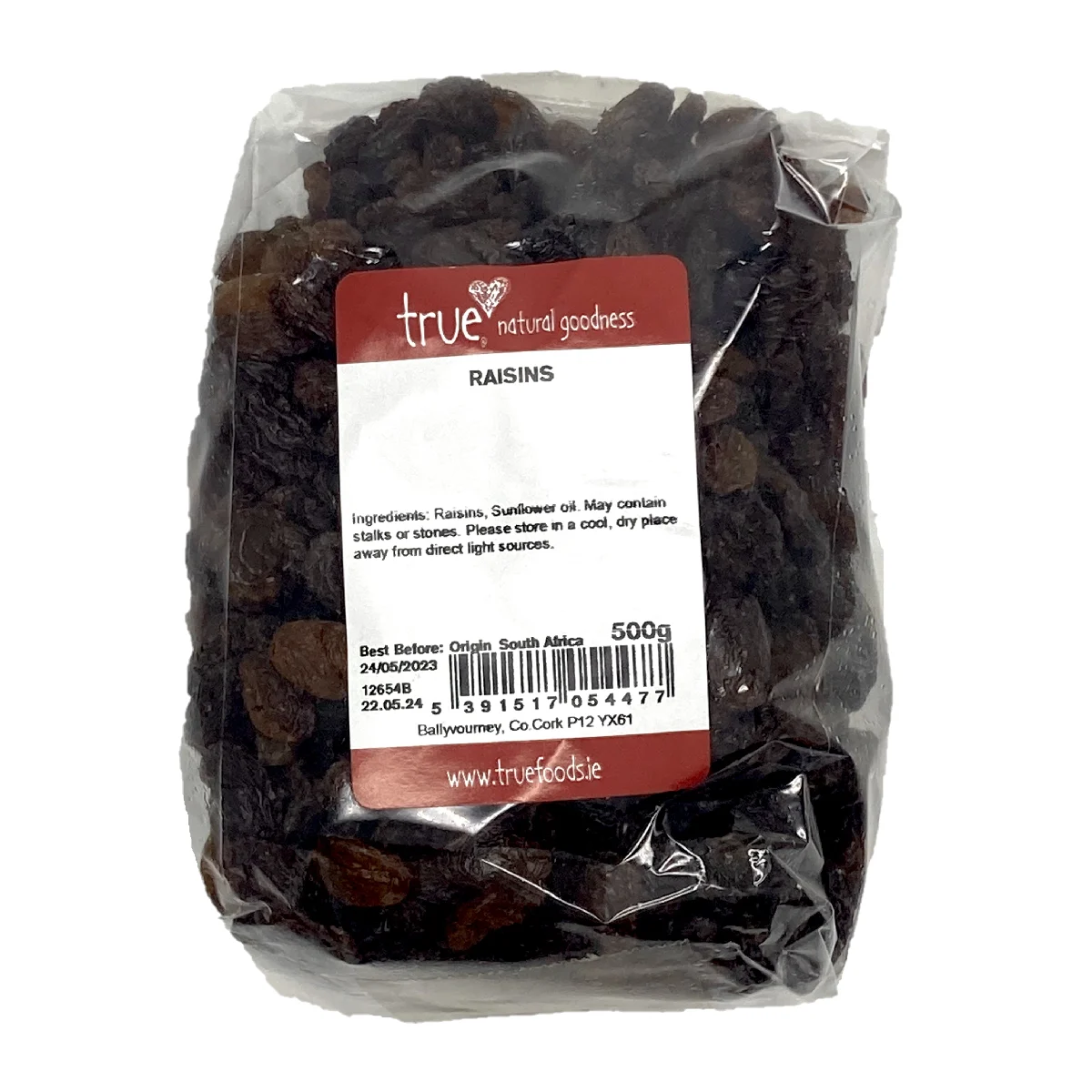 True Natural Goodness Raisins 500g
