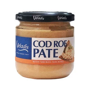 VELADIS Cod Roe Pate with Smoked Mackerel 195g/12pack