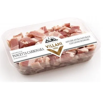 Villani 1886 Pancetta Carbonara Smoked Pancetta Strips 120g