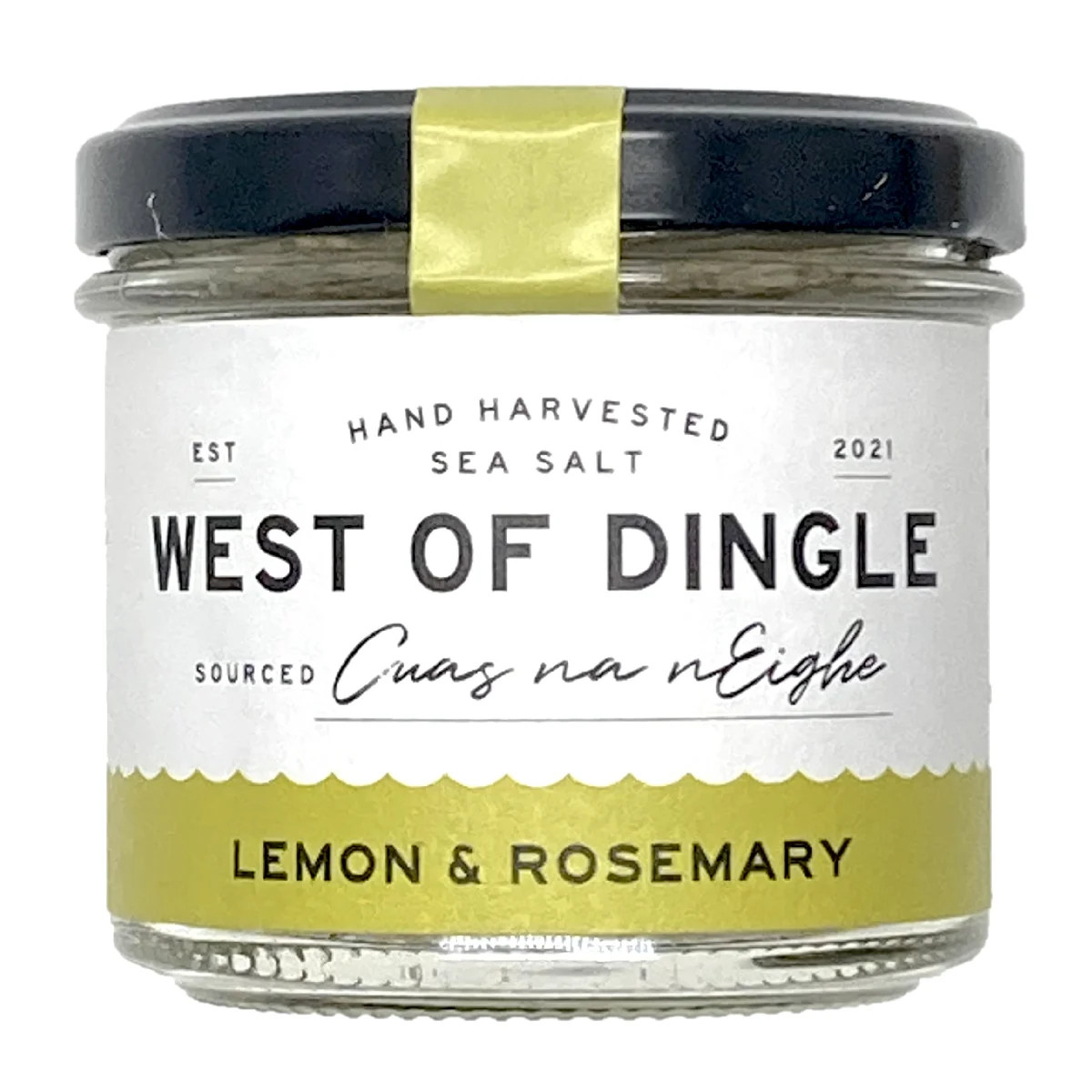 West of Dingle Lemon & Rosemary Sea Salt 75g