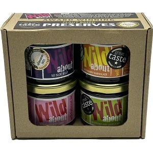 Wild About Award Winning Plant Based Preserves 4x100g