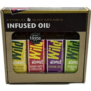Wild About Ethical & Sustainable Infused Oils 4 pack 4x100ml