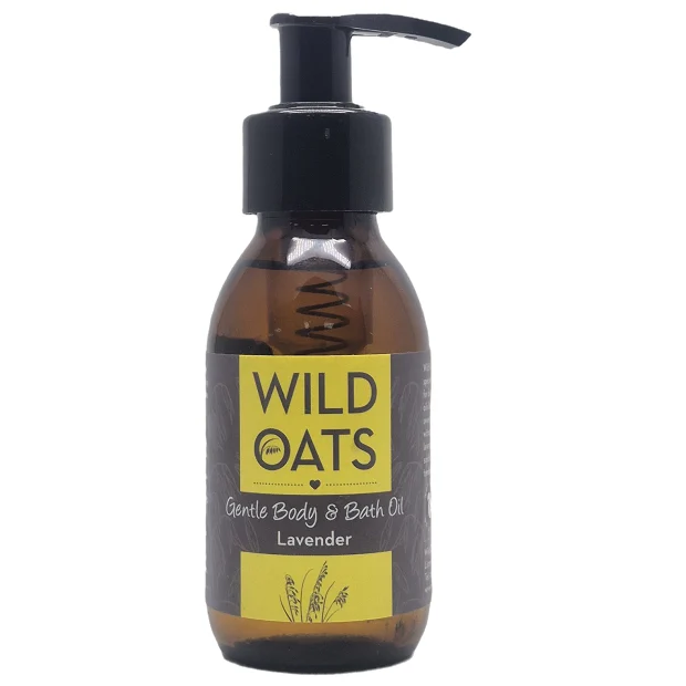 Wild Oats Gentle Body & Bath Oil Lavender 100ml