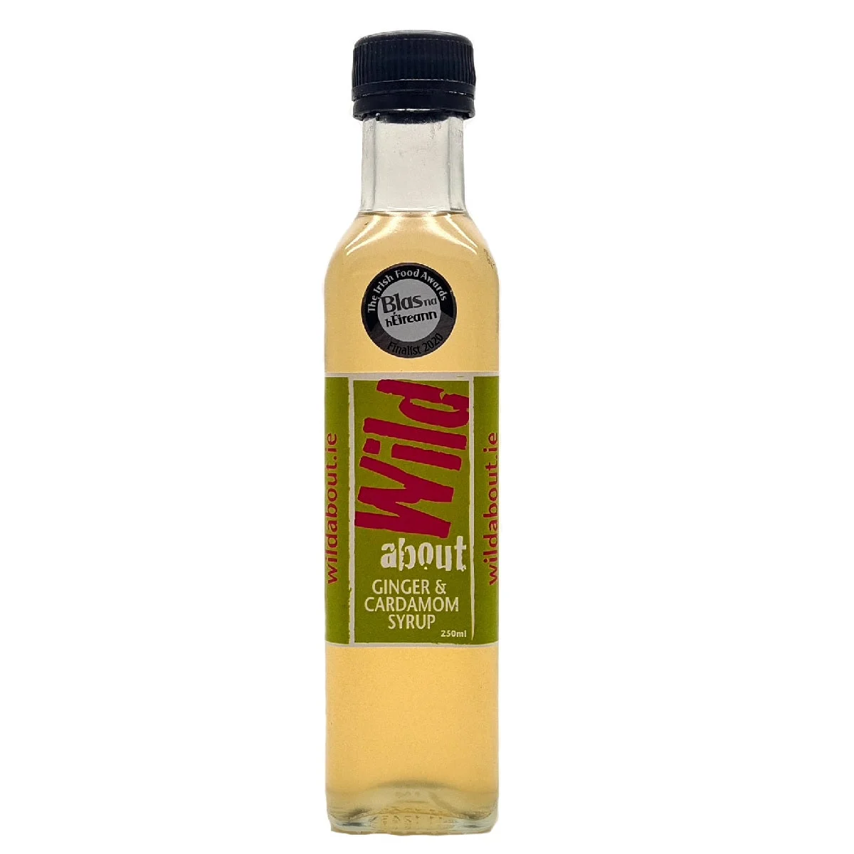 Wild About Ginger & Cardamom Syrup 250ml