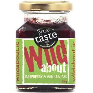 Wild About Raspberry & Vanilla Jam 200g