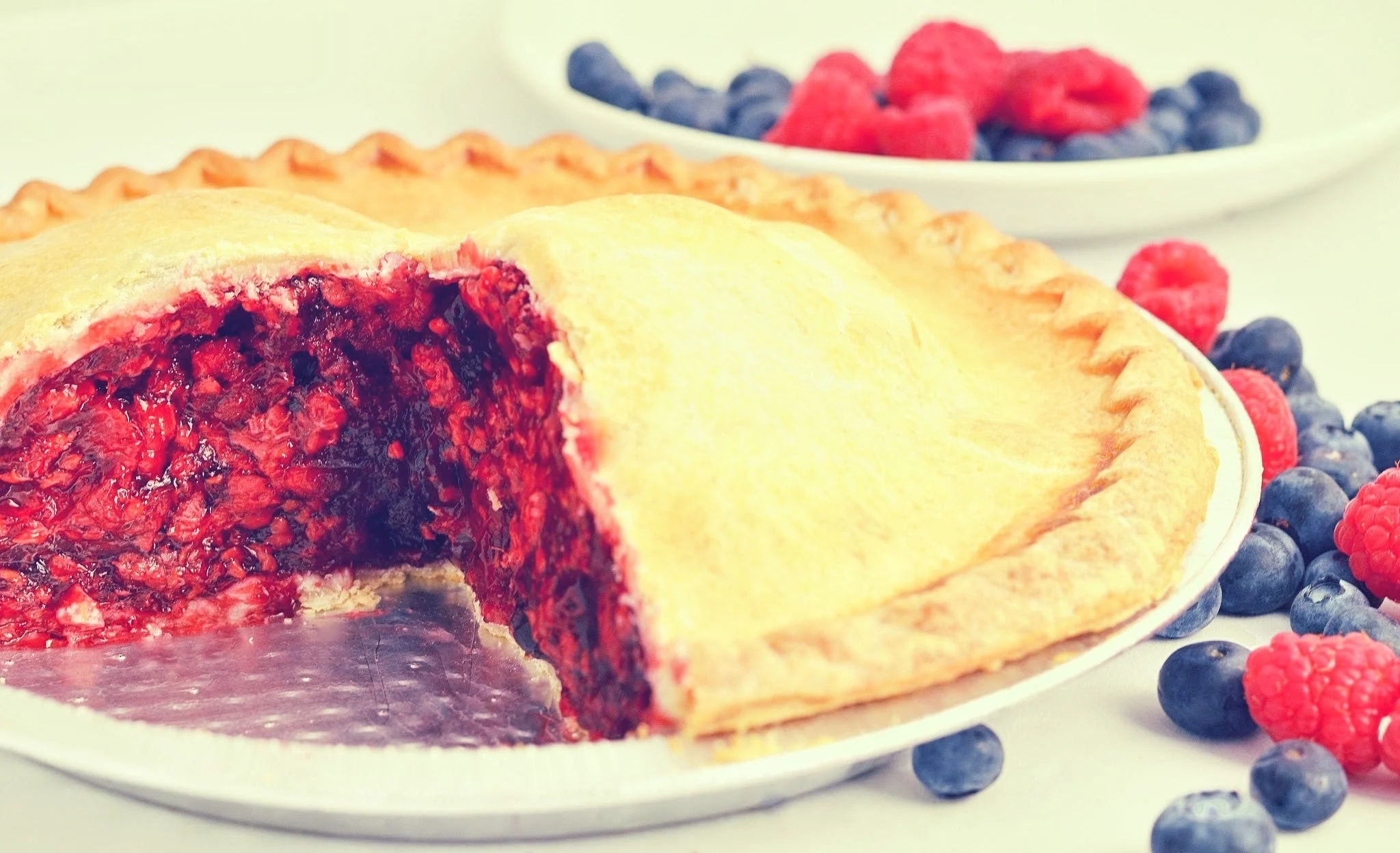 Pie 10 Inch Wildberry No Sugar Added 47 Ounce Size - 4 Per Case.