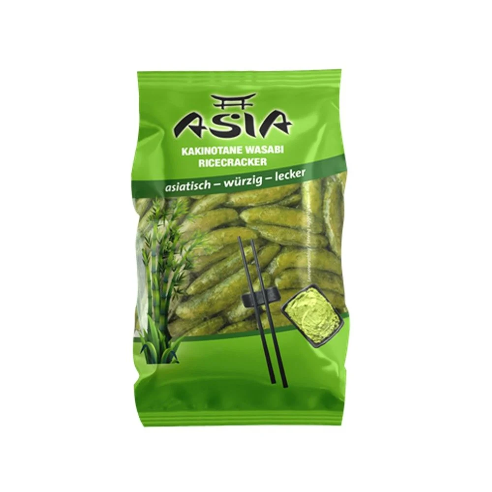 XOX Asia Reiscracker Wasabi, vegan 150g / 5.29oz