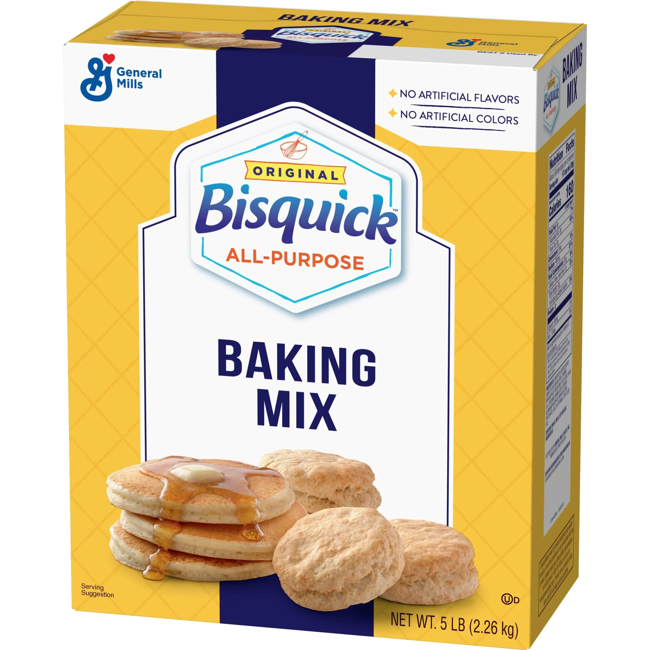 Gold Medal Golden Valley Complete Pancake Mix Buttermilk 5 Pound Each - 6 Per Case.