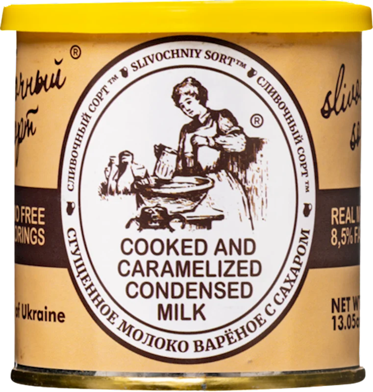 SLIVOCHNIY SORT Cooked & Caramelized Condensed Milk 370g/15pack