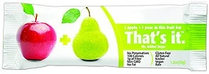 Thats it - Apple & Pear Fruit Bar
