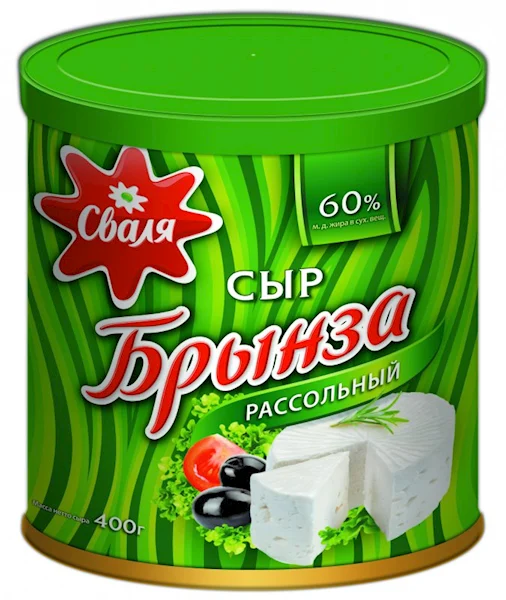 SVALIA Feta Cheese in Brine 60% 400g/6pack