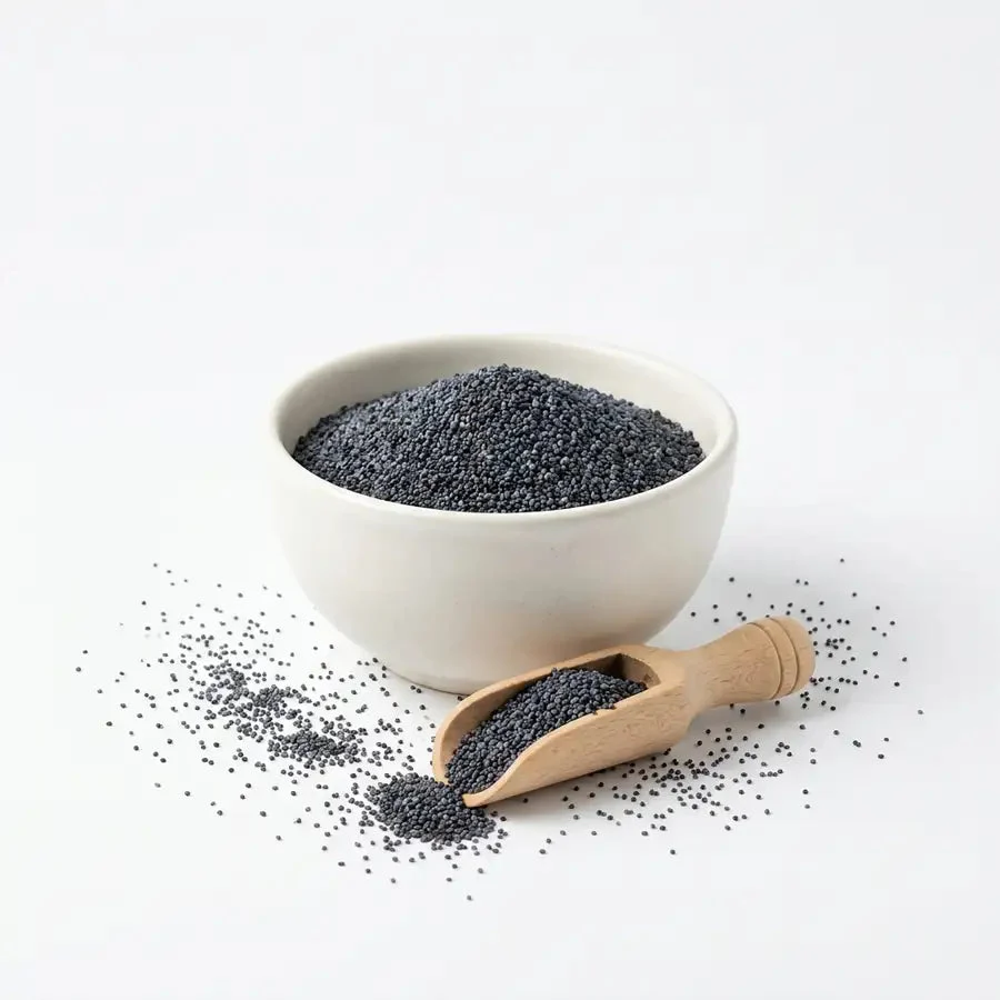 Blue Poppy Seeds 50 lb Bulk Bag | Raw Natural Poppy Seeds, Food Grade for Baking, Cooking & Spice Use