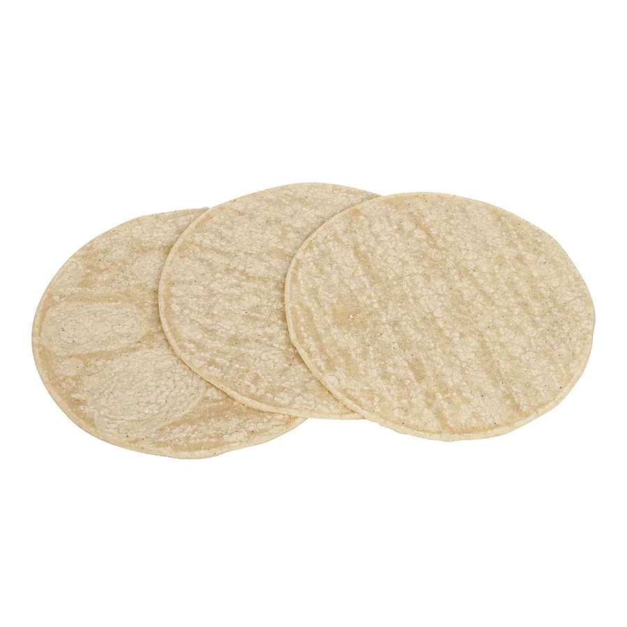 Mission 6 Inch White Corn Tortillas 60 Count Packs - 6 Per Case.